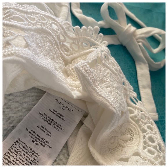 Mamalicious maternity lace detail dress - Picture 5 of 7